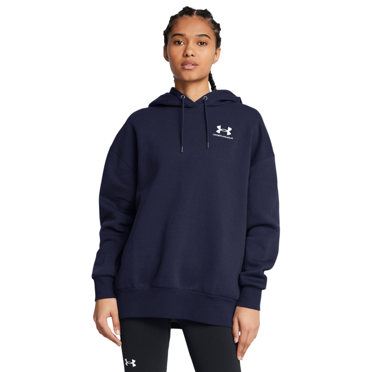 Under Armour Icon Fleece Oversized Hoodie Image 1 of 3. Tap to open photo gallery.