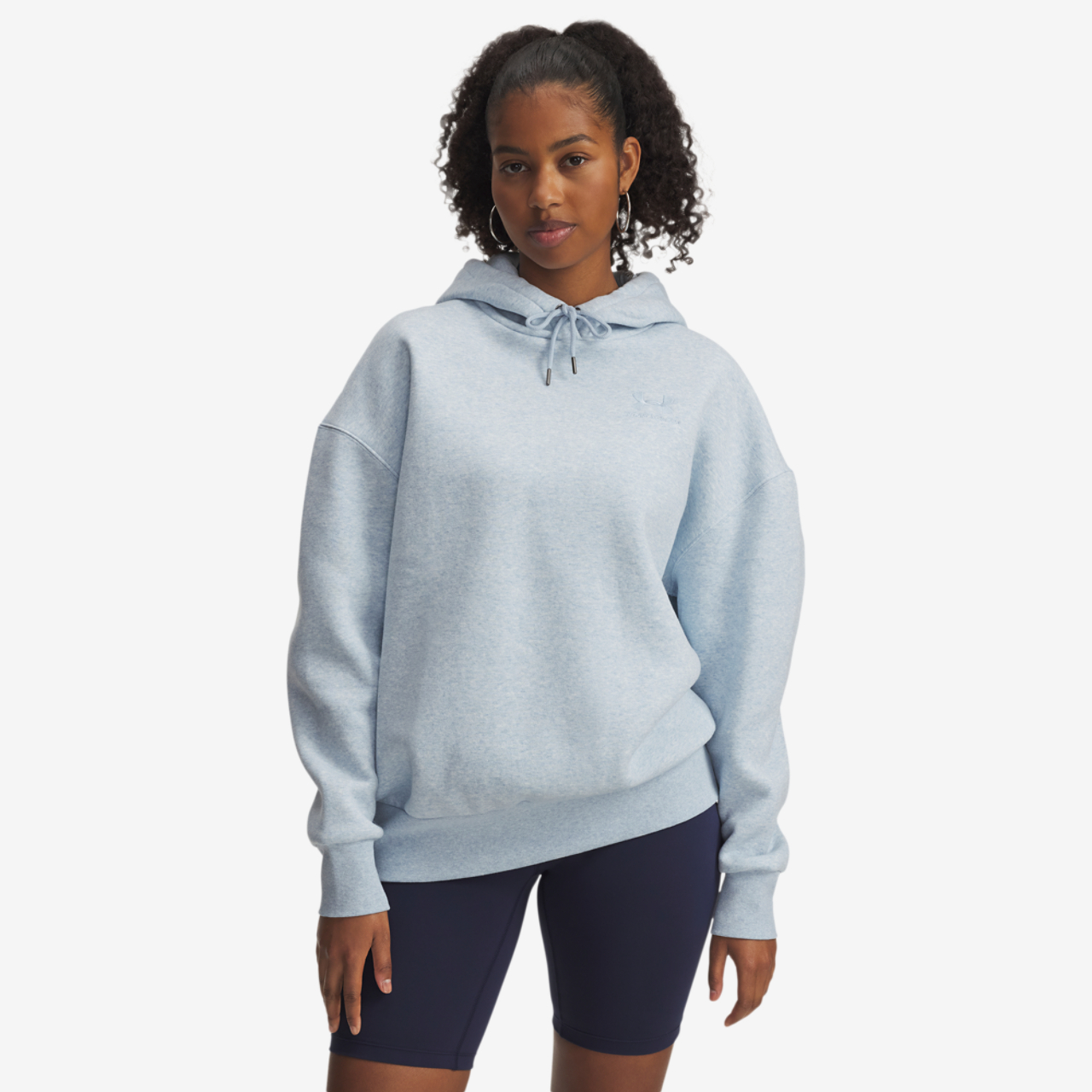 Under Armour Icon Fleece Oversized Hoodie Image 1 of 3. Tap to open photo gallery.