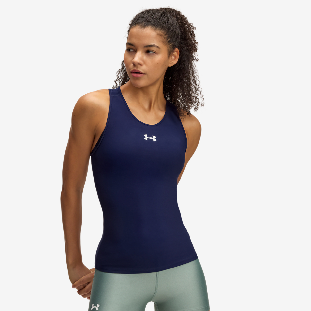 Under Armour Heatgear Og Compression Tank Image 1 of 2. Tap to open photo gallery.