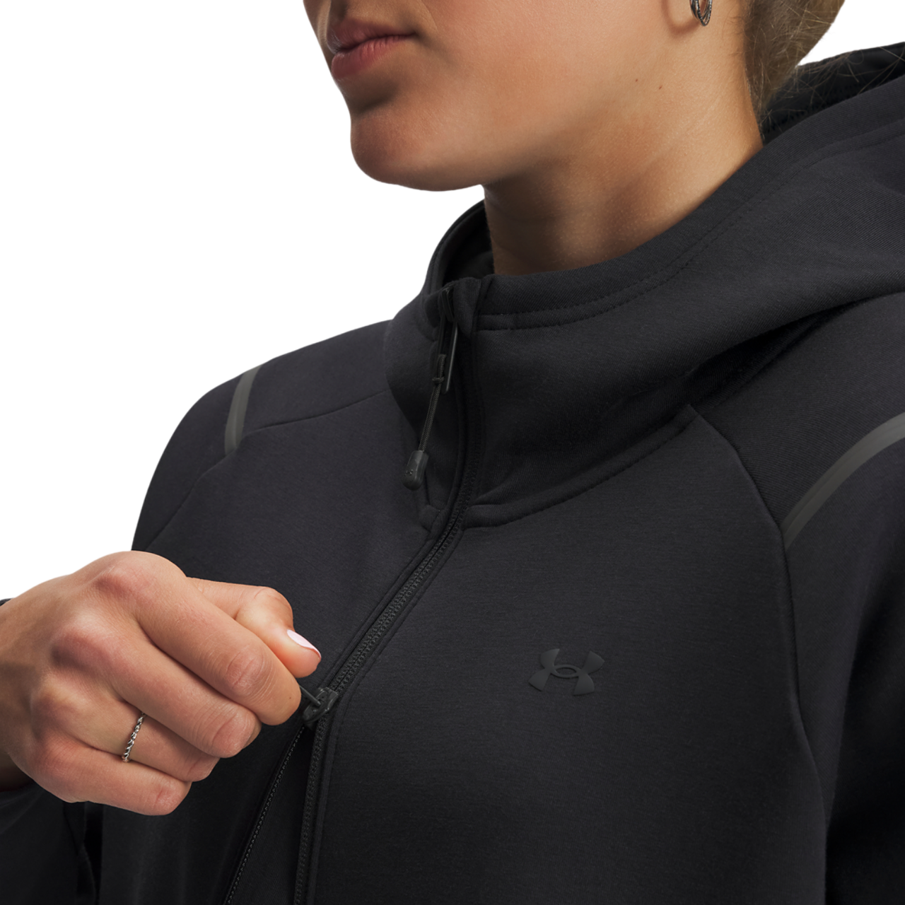 Under Armour Unstoppable Fleece Full-Zip Image 3 of 3. Tap to open photo gallery.