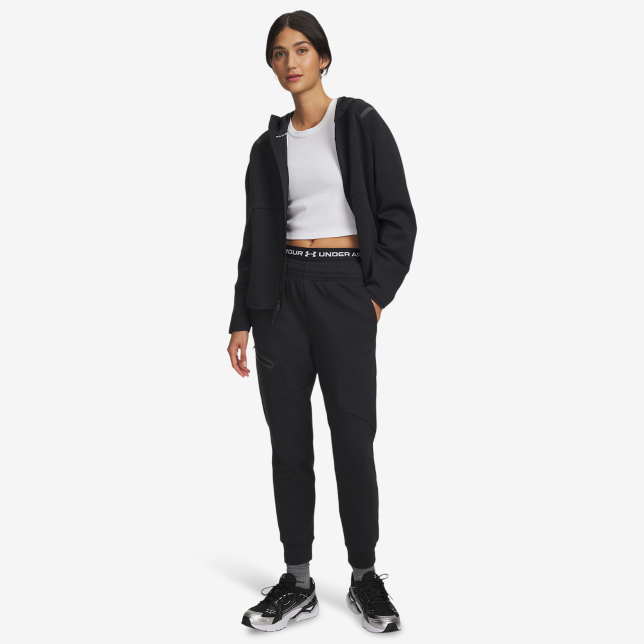 Under Armour Unstoppable Fleece Jogger Image 3 of 3. Tap to open photo gallery.