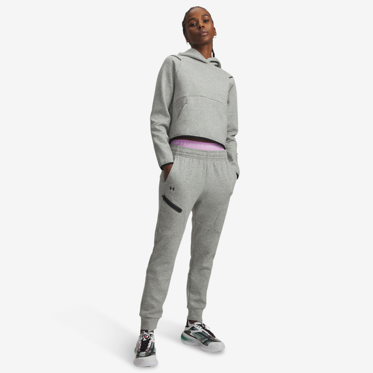 Under Armour Unstoppable Fleece Jogger Image 3 of 3. Tap to open photo gallery.