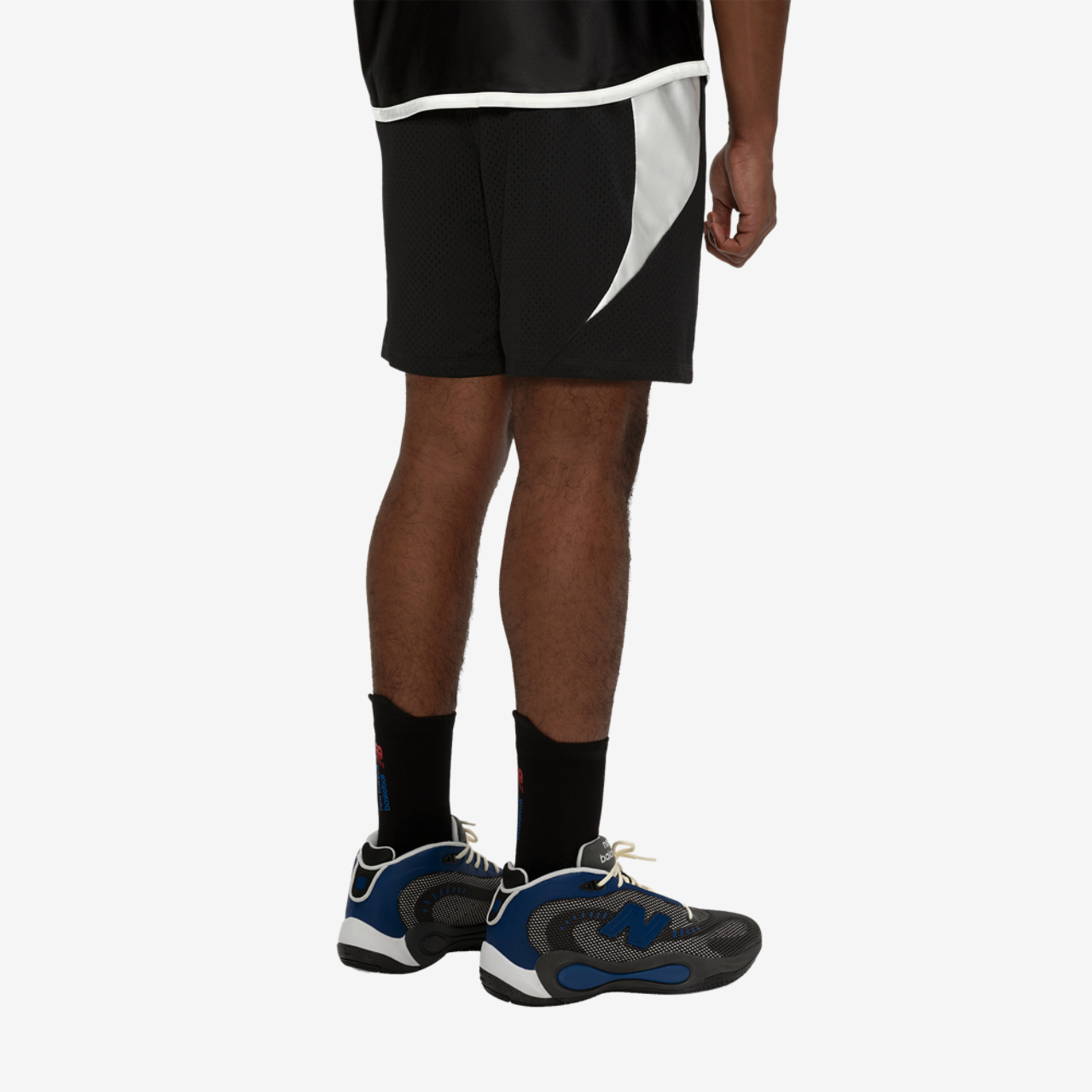 New Balance Basketball 7" Mesh Shorts Image 2 of 2. Tap to open photo gallery.