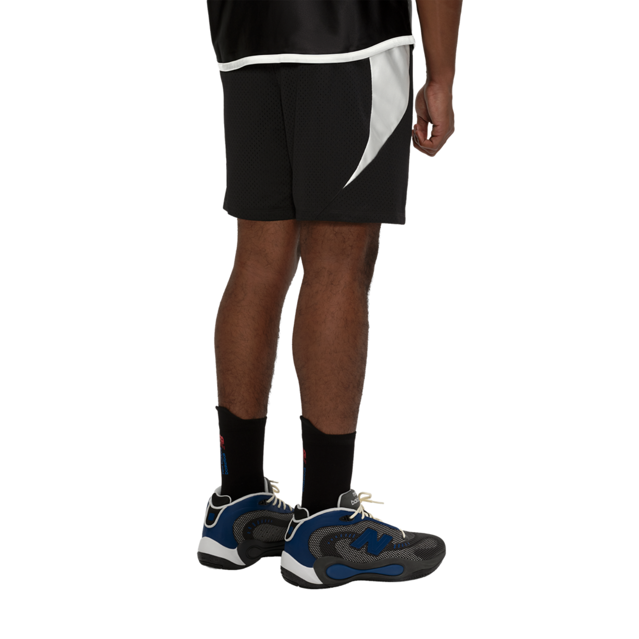 New Balance Basketball 7" Mesh Shorts Image 2 of 2. Tap to open photo gallery.