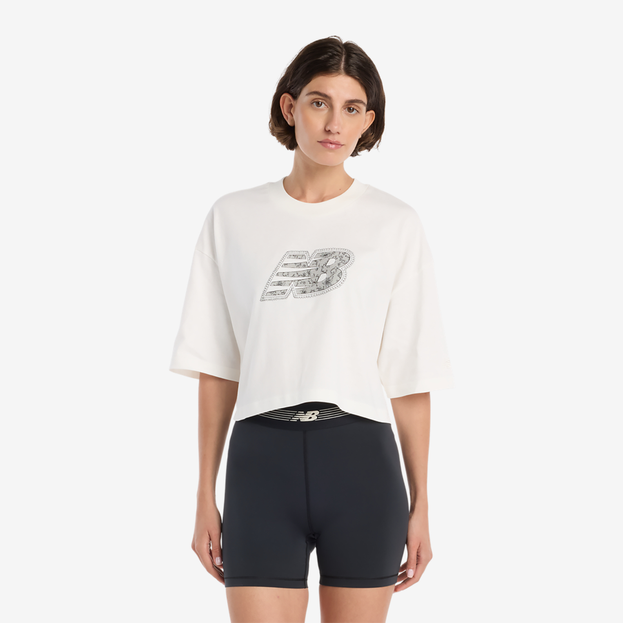New Balance Lace T-Shirt Image 1 of 4. Tap to open photo gallery.