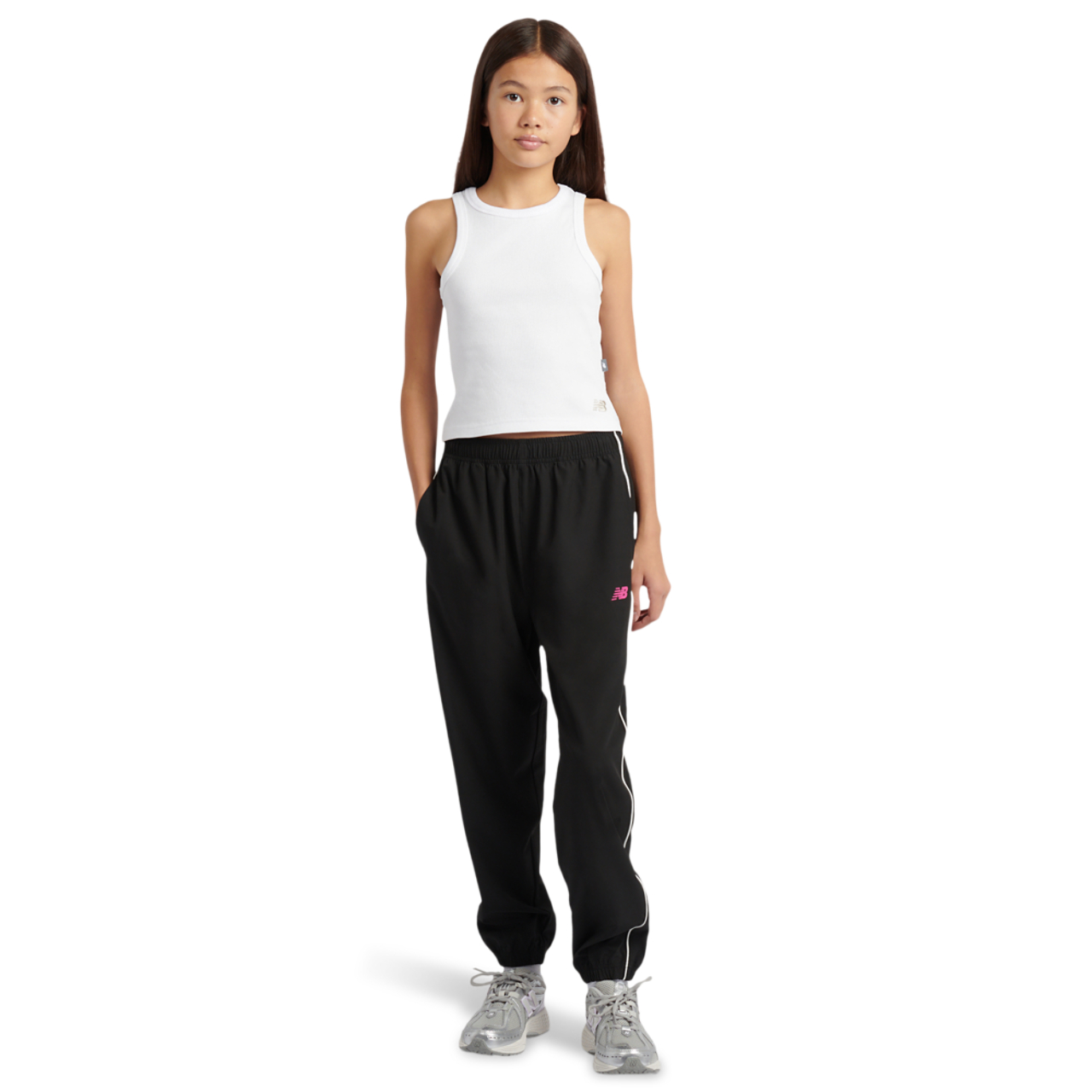 New Balance RIB VEST TANK TOP Rib Vest Tank Top Vest Image 5 of 8. Tap to open photo gallery.