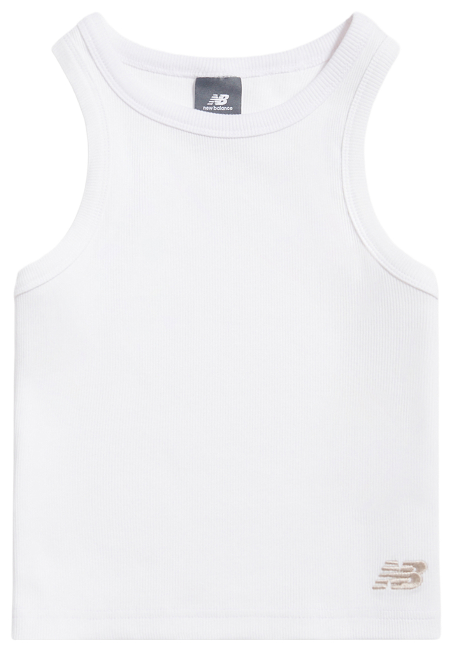 New Balance RIB VEST TANK TOP Rib Vest Tank Top Vest Image 6 of 8. Tap to open photo gallery.