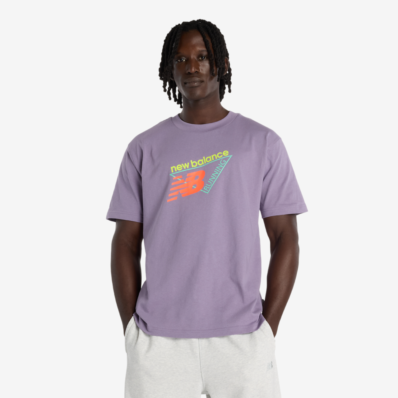 New Balance Classic Tri-Logo T-Shirt Image 1 of 2. Tap to open photo gallery.