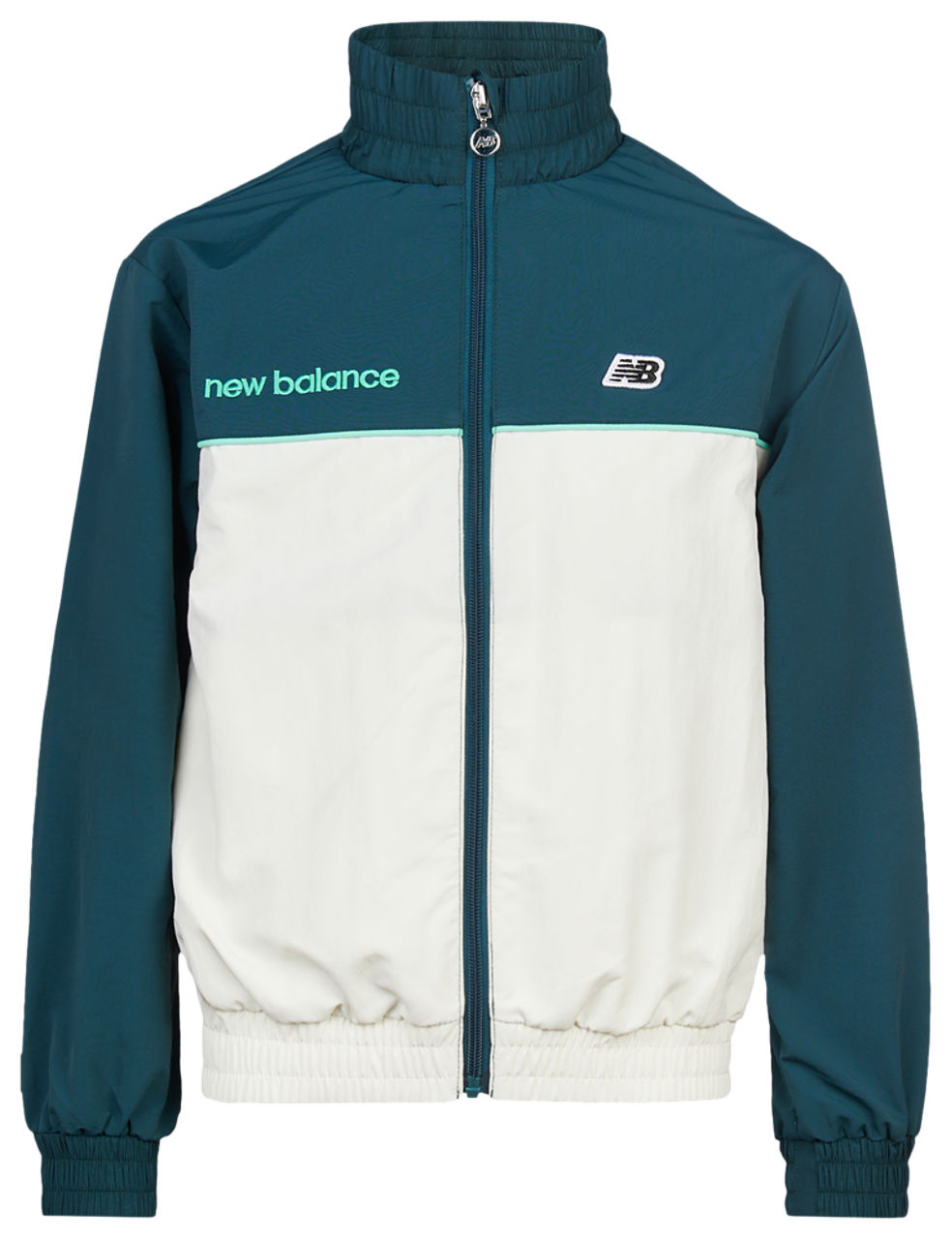 New Balance NB GSG PREMIUM FULL ZIP FUNNEL JACKET Image 1 of 6. Tap to open photo gallery.