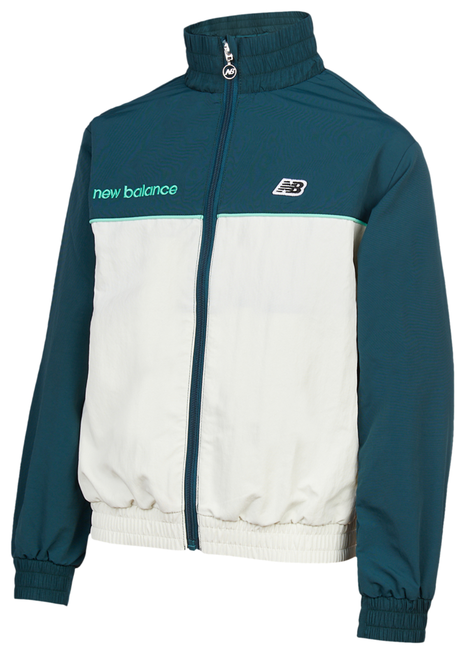 New Balance NB GSG PREMIUM FULL ZIP FUNNEL JACKET Image 3 of 6. Tap to open photo gallery.