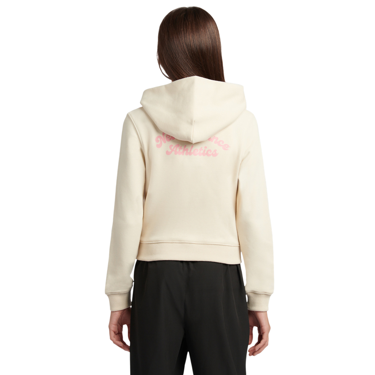 New Balance Arch French Terry Full Zip Hoodie Image 2 of 5. Tap to open photo gallery.