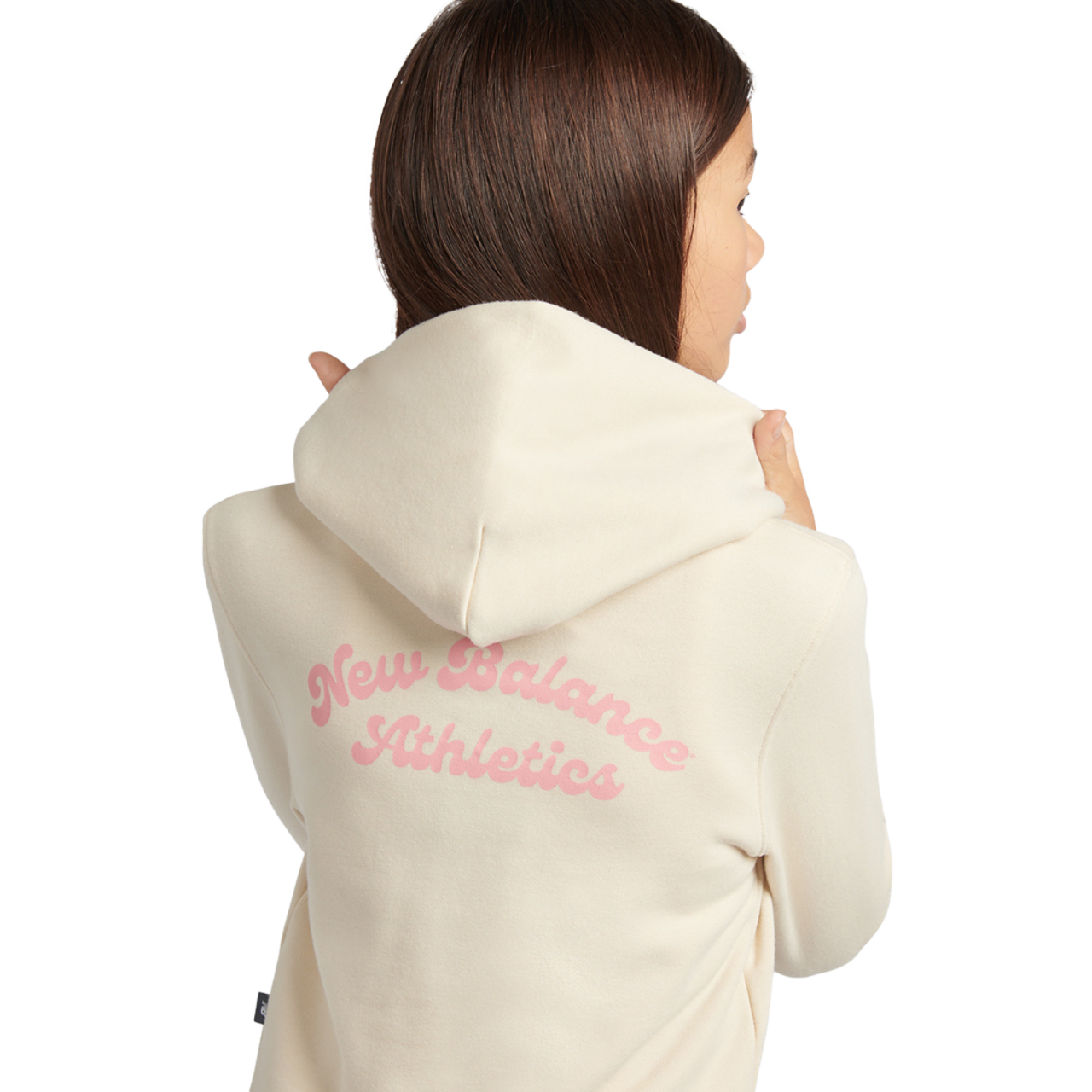 New Balance Arch French Terry Full Zip Hoodie Image 4 of 5. Tap to open photo gallery.