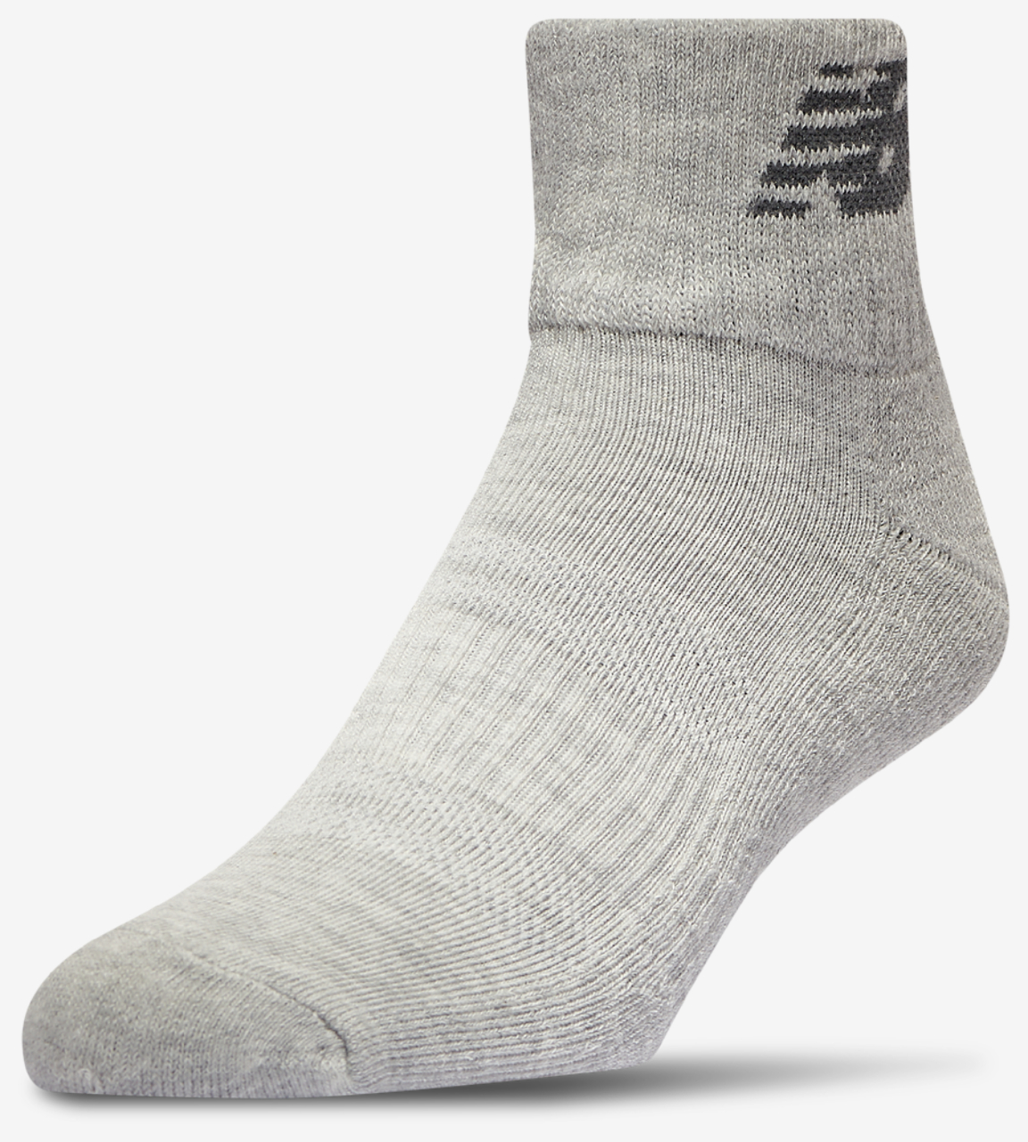 New Balance Half Cushion Ankle Sock 3 Pack Image 2 of 4. Tap to open photo gallery.