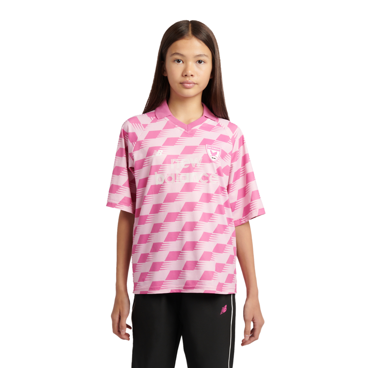 New Balance Megaspeed AOP Soccer Jersey Image 1 of 8. Tap to open photo gallery.