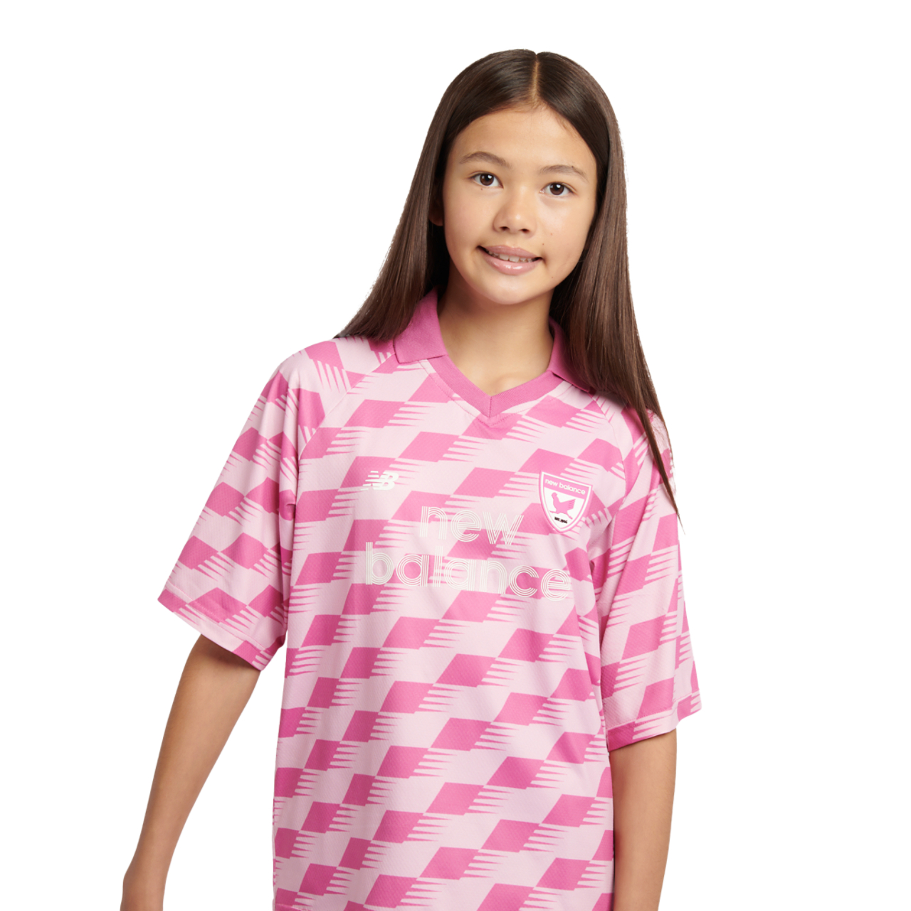 New Balance Megaspeed AOP Soccer Jersey Image 4 of 8. Tap to open photo gallery.
