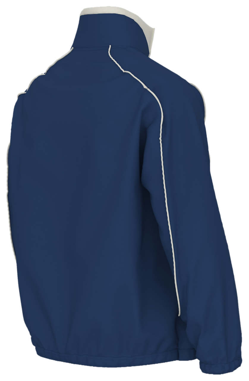 New Balance Basketball Oversized Print Woven Jacket Image 2 of 3. Tap to open photo gallery.