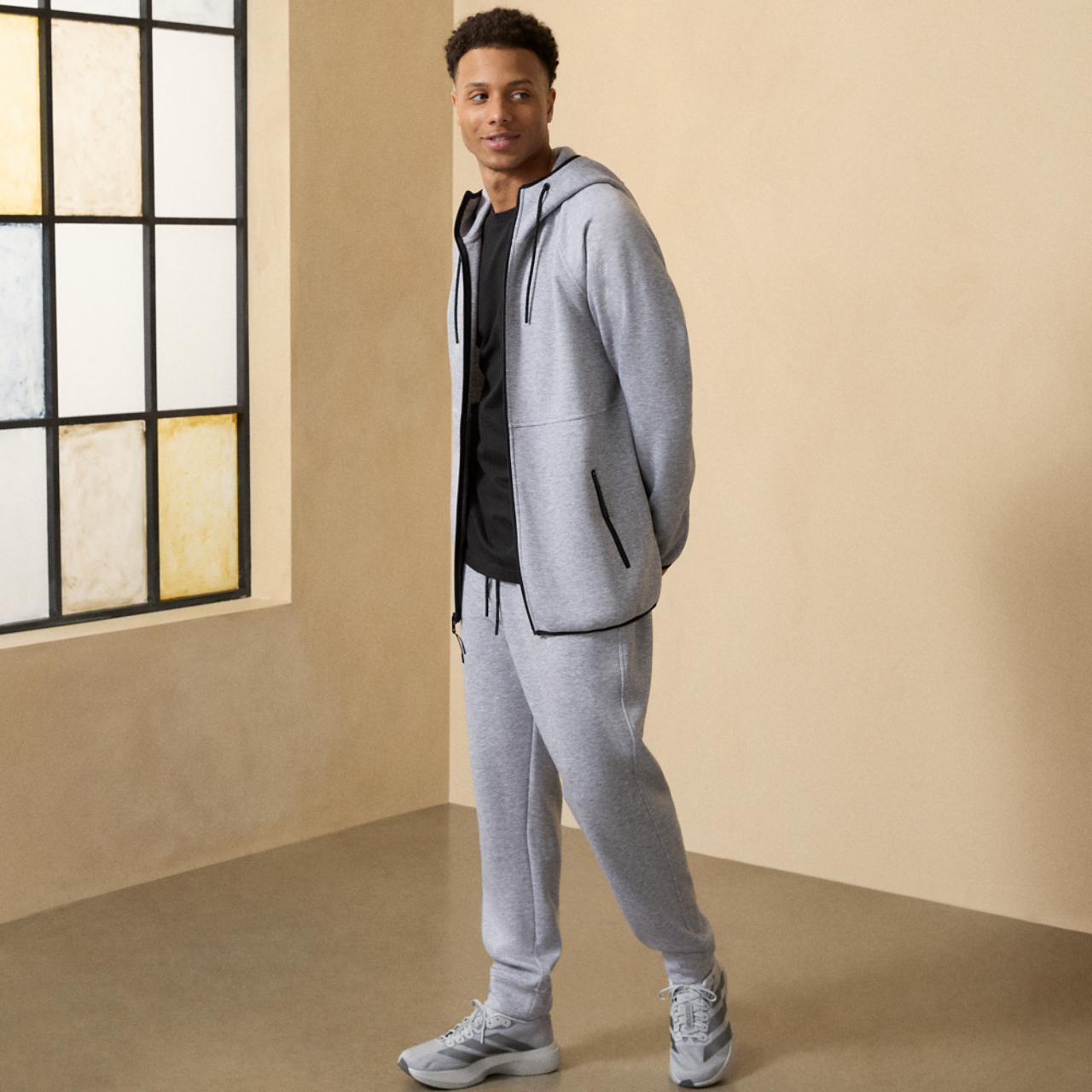 CSG Active At Ease Full-Zip Hoodie Image 4 of 4. Tap to open photo gallery.