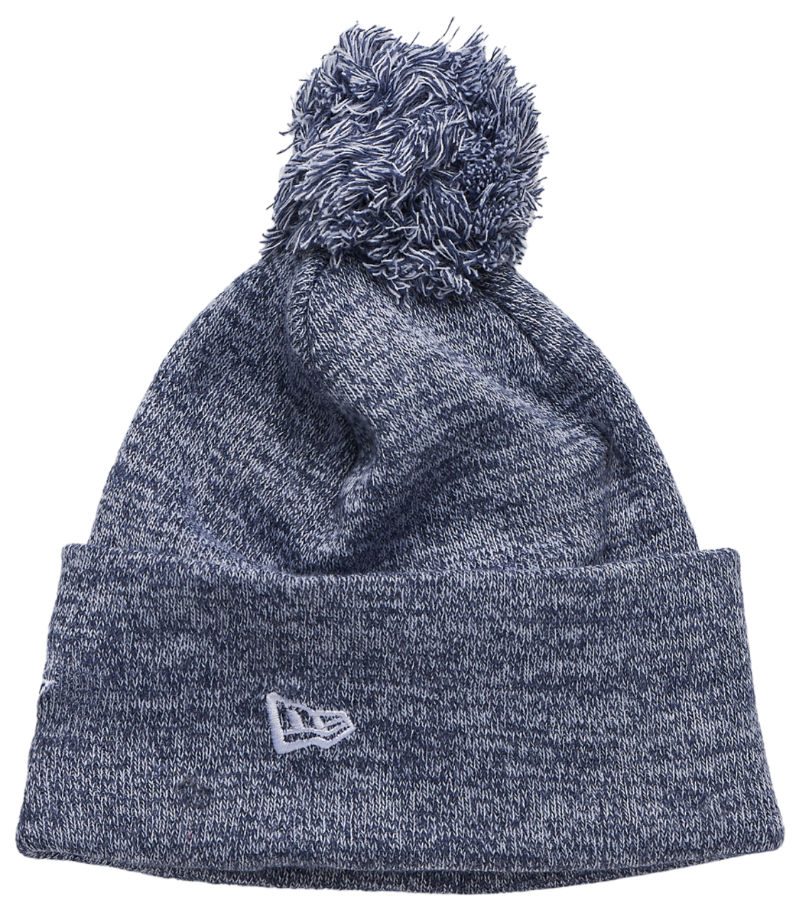 New Era Cowboys Marl Pom Knit Beanie Image 3 of 3. Tap to open photo gallery.
