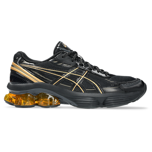 Asics Men's Gel-Kinetic Fluent Shoes (Black/Black/Gold in Various Sizes)