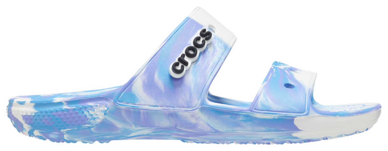 Crocs Classic Marbled Sandals Image 1 of 4. Tap to open photo gallery.
