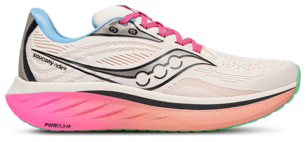 Saucony Ride 18 Image 1 of 6. Tap to open photo gallery.