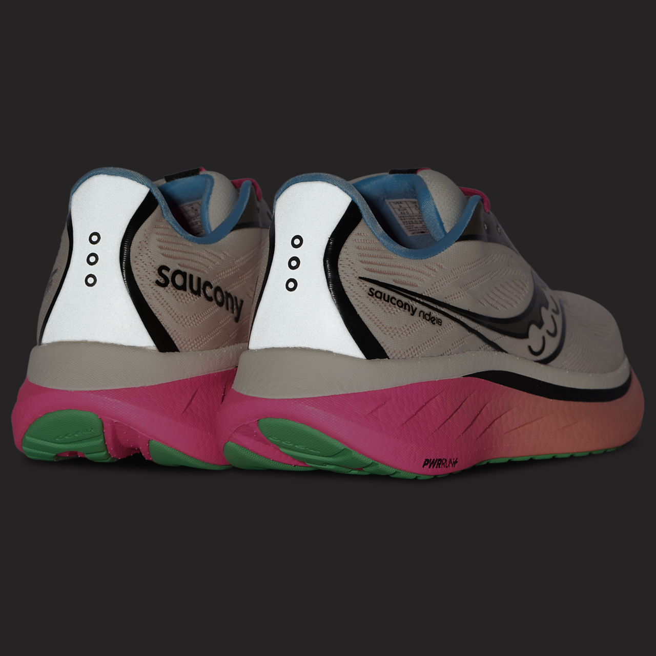 Saucony Ride 18 Image 6 of 6. Tap to open photo gallery.