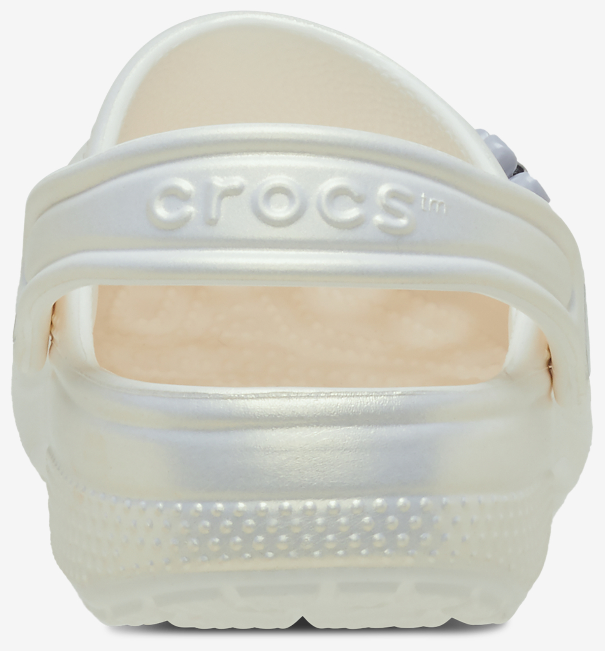 Crocs Classic Iridescent  Charm Clogs Image 2 of 4. Tap to open photo gallery.