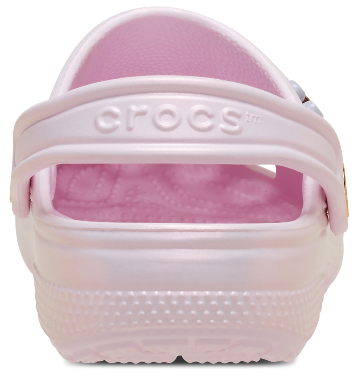 Crocs Classic Iridescent  Charm Clogs Image 2 of 4. Tap to open photo gallery.