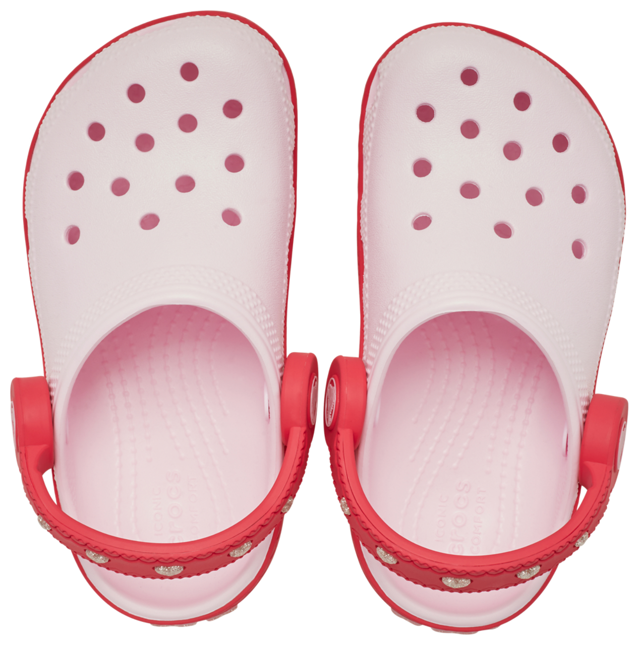 Crocs Vday Clogs With Heart Back Strap Image 6 of 7. Tap to open photo gallery.