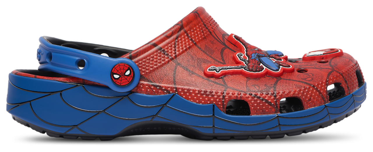 Crocs Classic Clogs Spider-Man Image 2 of 7. Tap to open photo gallery.
