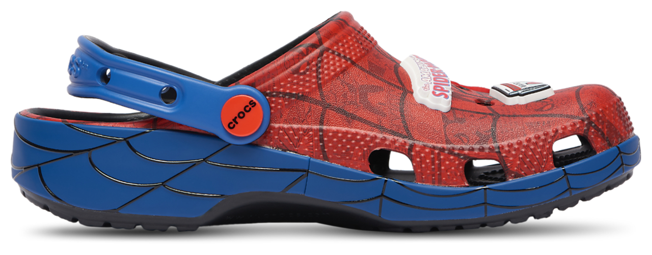 Crocs Classic Clogs Spider-Man Image 5 of 7. Tap to open photo gallery.