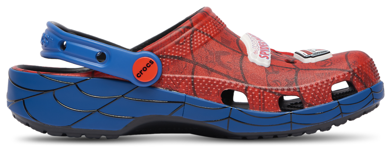 Crocs Classic Clogs Spider-Man Image 5 of 7. Tap to open photo gallery.