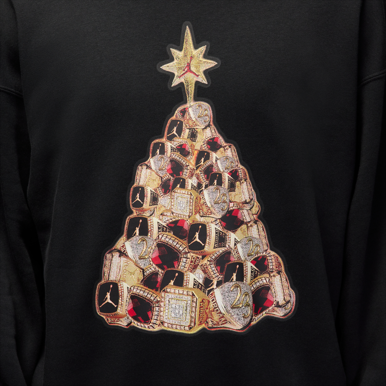 Jordan Brooklyn Holiday Fleece Crew  Image 3 of 4. Tap to open photo gallery.