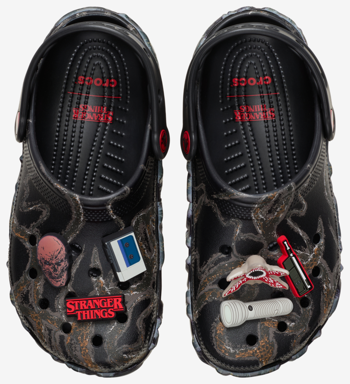 Crocs Stranger Things Classic Clogs Image 4 of 7. Tap to open photo gallery.