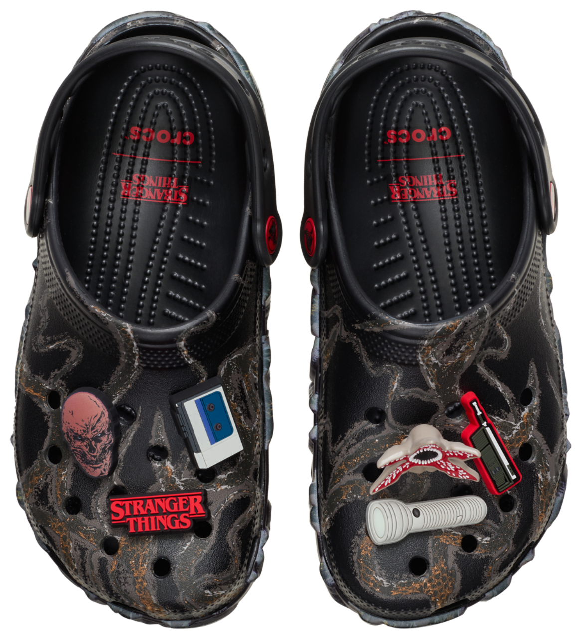 Crocs Stranger Things Classic Clogs Image 4 of 7. Tap to open photo gallery.