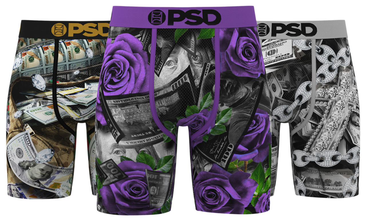 PSD Graphic Briefs 3 Pack Image 1 of 4. Tap to open photo gallery.