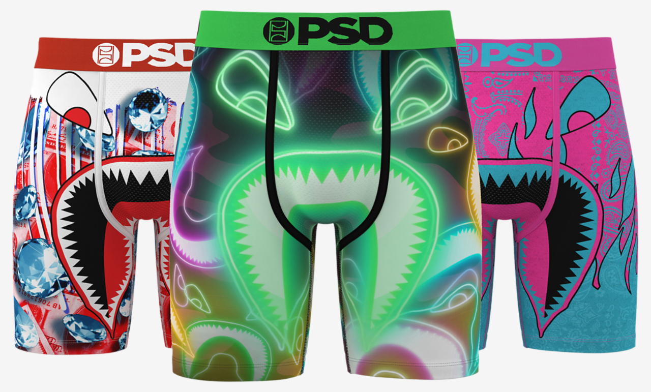 PSD Graphic Briefs 3 Pack Image 1 of 4. Tap to open photo gallery.