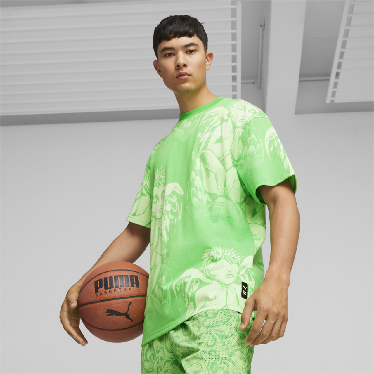 PUMA x Lamelo Ball Lafrance AOP T-Shirt Image 4 of 5. Tap to open photo gallery.