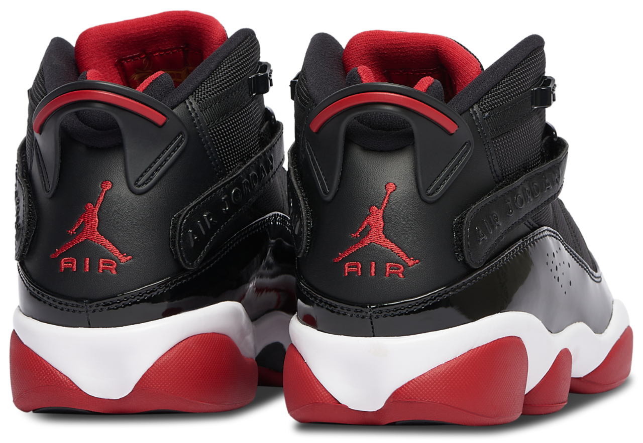 AIR JORDAN 6 RINGS PREMIER スニーカー GS) Air Jordan 6 Rings 'Black White Fire Red' FZ4186-010