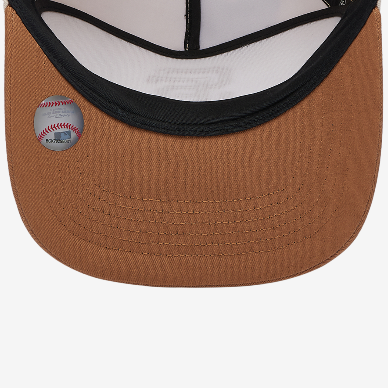 47 Brand Giants Two Tone Hitch Visor Image 5 of 5. Tap to open photo gallery.