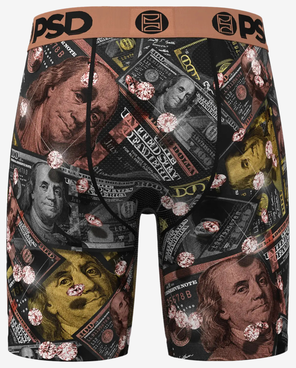 PSD Metalic Benjamins Briefs Image 2 of 4. Tap to open photo gallery.