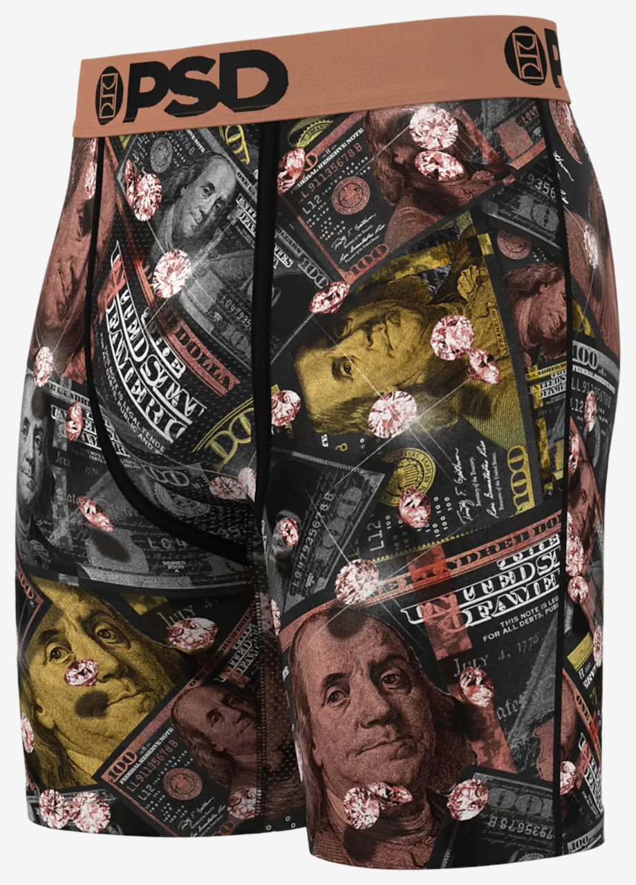PSD Metalic Benjamins Briefs Image 3 of 4. Tap to open photo gallery.