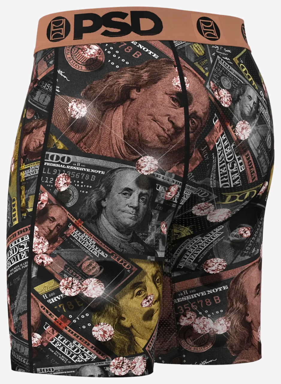 PSD Metalic Benjamins Briefs Image 4 of 4. Tap to open photo gallery.
