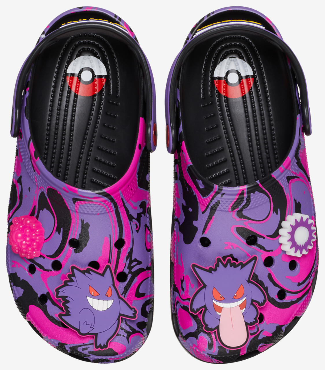Crocs Pokémon Classic Clogs Gengar Image 6 of 7. Tap to open photo gallery.