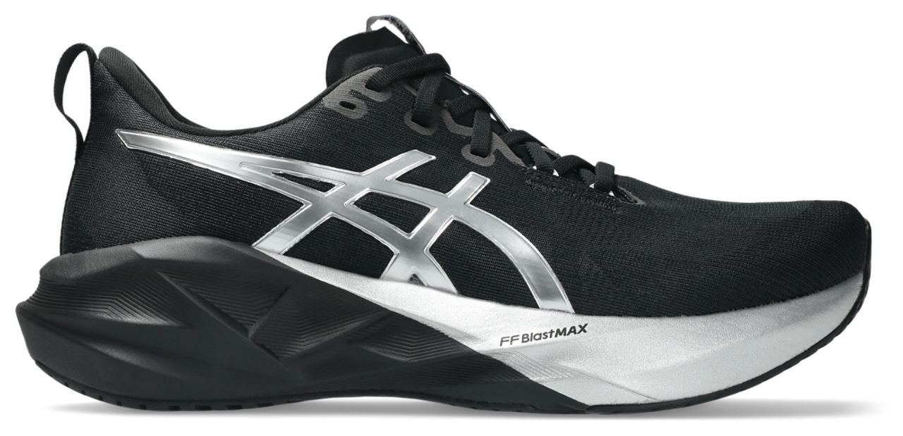 Asics Novablast 5 Platinum Image 1 of 7. Tap to open photo gallery.