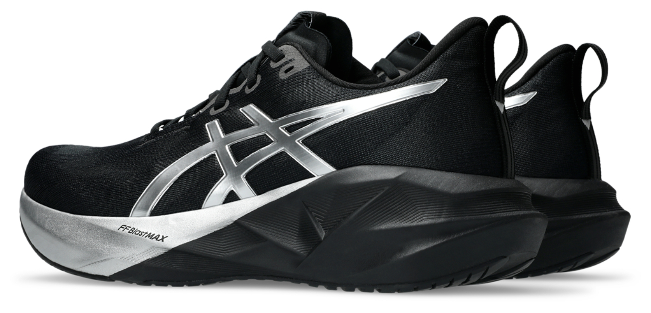Asics Novablast 5 Platinum Image 3 of 7. Tap to open photo gallery.