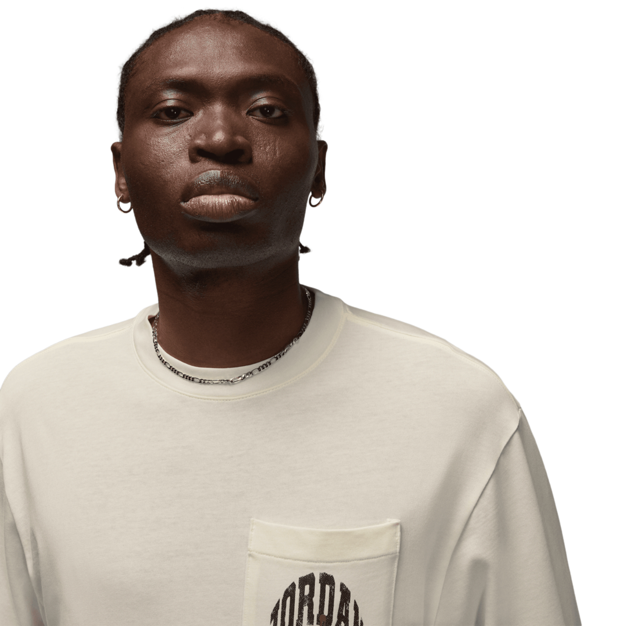 Jordan Brooklyn RLT Long Sleeve Pocket Crew  Image 3 of 6. Tap to open photo gallery.