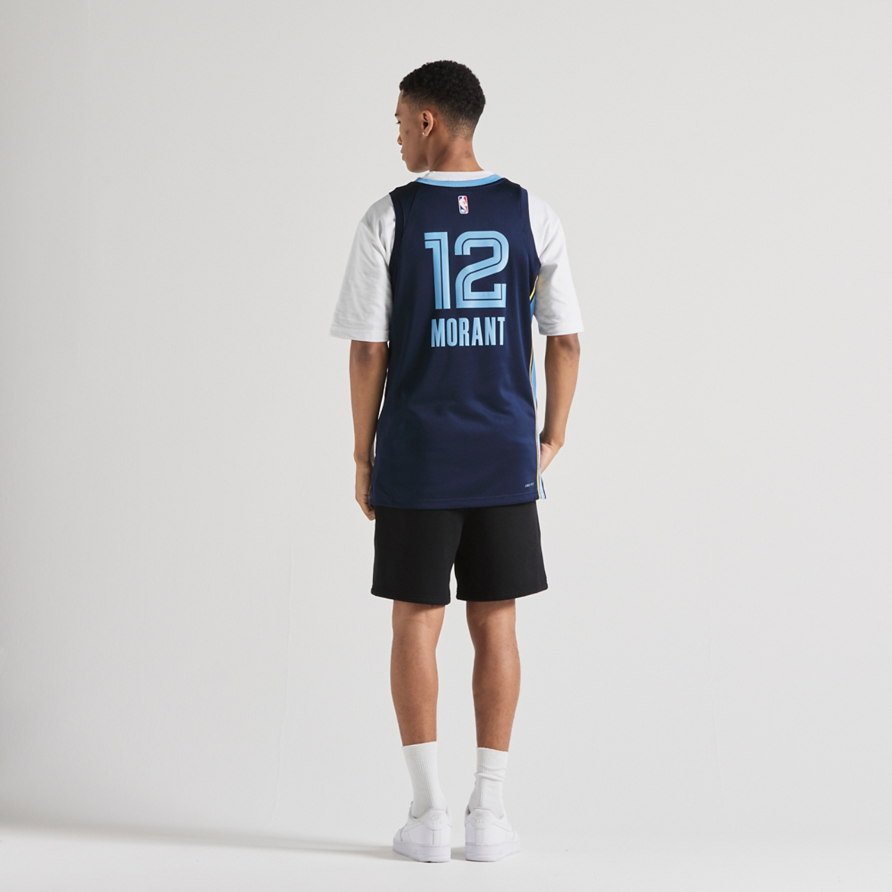 Nike Dri-FIT Ja Morant Memphis Grizzlies NBA Swingman Jersey Image 5 of 5. Tap to open photo gallery.