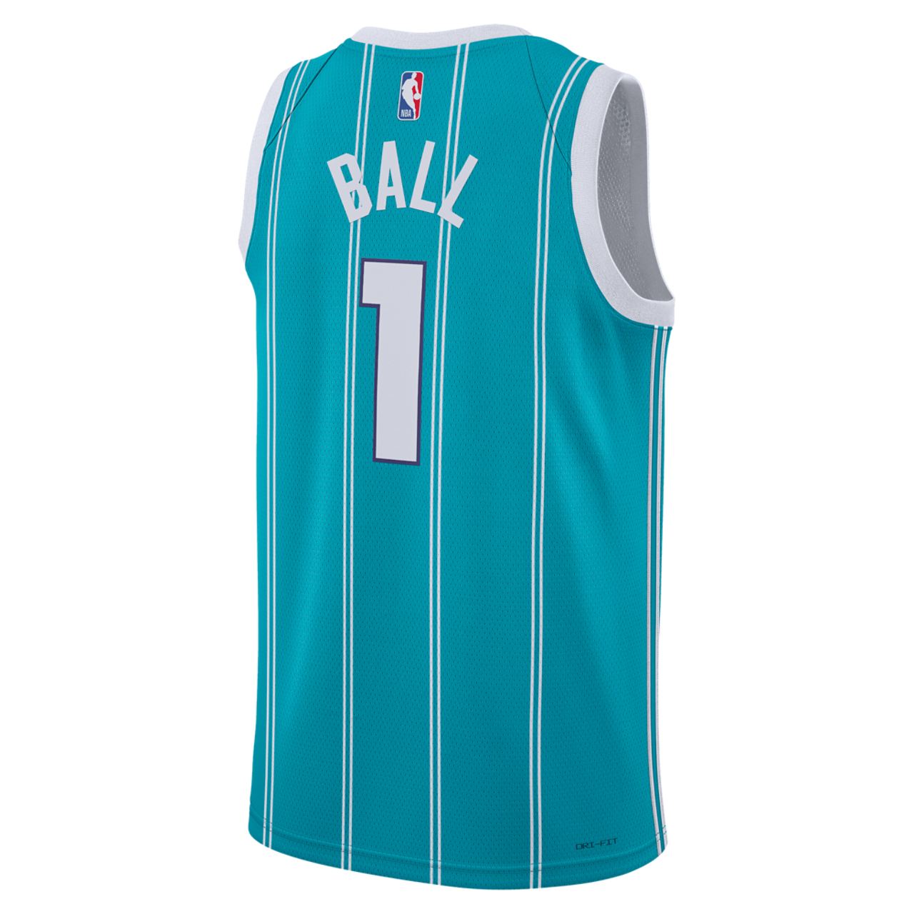 Nike Hornets Icon Edition LaMelo Ball NBA Jersey Image 7 of 7. Tap to open photo gallery.