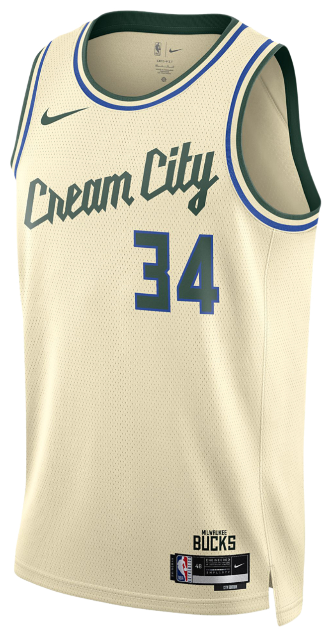 Nike NBA Swingman Jersey Giannis Antetokounmpo Image 1 of 2. Tap to open photo gallery.